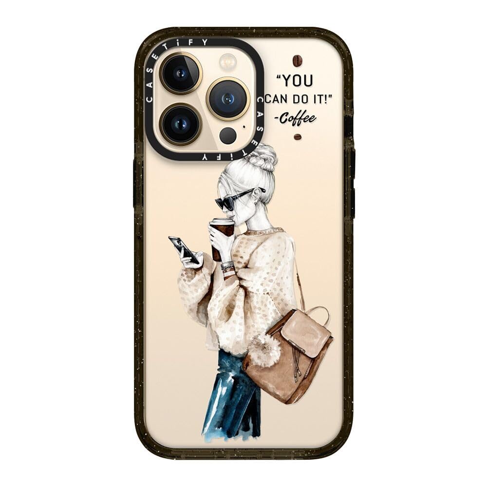 専用　CASETiFY 女性イラスト iPhone15プロケース Amazon.co.jp: Casetify (ケースティファイ) インパクトケース iPhone